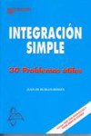 Integración simple | 9788493710583 | Portada