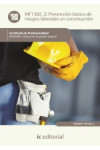 Prevención básica de riesgos laborales en construcción | 9788415942955 | Portada