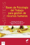 Bases de Psicología del Trabajo para gestión de recursos humanos | 9788499588216 | Portada