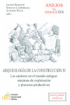 Arqueología de la construcción IV | 9788400098322 | Portada
