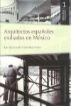 Arquitectos españoles exiliados en Mexico | 9786078348312 | Portada