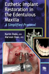 Esthetic Implant Restoration in the Edentulous Maxilla A Simplified Protocol | 9780867156454 | Portada
