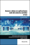 Acceso a datos en aplicaciones web del entorno servidor UF1845 | 9788428397001 | Portada