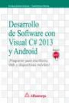 DESARROLLO DE SOFTWARE CON C# 2013 Y ANDROID | 9788426723208 | Portada