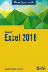 Excel 2016 | 9788441538023 | Portada