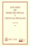 ANUARIO DE DERECHO PENAL Y CIENCIAS PENALES TOMO LXVIII 2015 | 9776802103001 | Portada