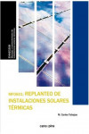 REPLANTEO DE INSTALACIONES SOLARES TERMICAS (MF0601) | 9788416338719 | Portada