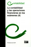 LA CONTABILIDAD Y LAS OPERACIONES FINANCIERAS EN LOS EXÁMENES (4) | 9788445433959 | Portada