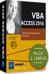 VBA Access 2016. Pack de 2 libros: Domine la programación en Access | 9782409009358 | Portada