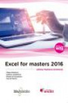 EXCEL FOR MASTERS 2016 | 9788426724847 | Portada