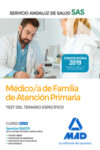 Médico de Familia de Atención Primaria del Servicio Andaluz de Salud. Test del temario específico | 9788414230954 | Portada