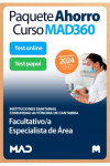 Paquete Ahorro Curso MAD360 + Test PAPEL y ONLINE Facultativo/a Especialista de Área Instituciones Sanitarias de la Comunidad Autónoma de Cantabria | 9788414279236 | Portada