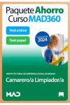 Paquete Ahorro Curso MAD360 + Test PAPEL y ONLINE Camareros/as Limpiadores/as Instituto Foral de Asistencia Social de Bizkaia (IFAS) | 9788414280690 | Portada