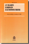 Ley y Reglamento de Ordenación de los Transportes Terrestres | 9788449808012 | Portada