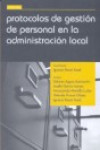 Protocolos de gestión de personal en la administración local | 9788498760545 | Portada