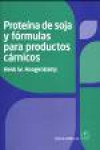 Proteína de soja y fórmulas para productos cárnicos | 9788420011011 | Portada