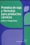 Proteína de soja y fórmulas para productos cárnicos | 9788420011011 | Portada