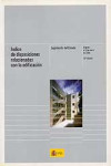 Indice de disposiciones relacionadas con la edificación | 9788496387034 | Portada