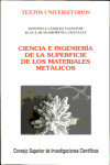 Ciencia e ingeniería de la superficie de los materiales metálicos | 9788400079208 | Portada