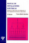 Manual de instalaciones eléctricas | 9788496709058 | Portada
