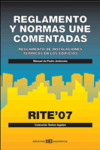 REGLAMENTO Y NORMAS UNE COMENTADAS | 9788496283572 | Portada
