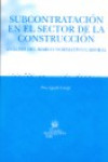 Subcontratación en el Sector de la Construcción | 9788498760019 | Portada
