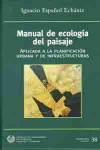 MANUAL DE ECOLOGIA DEL PAISAJE | 9788438003190 | Portada