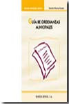 Guía de Ordenanzas Municipales | 9788470283857 | Portada