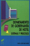 Departamento de Gobernanta de Hotel | 9788477388548 | Portada