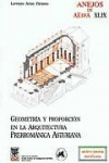GEOMETRIA Y PROPORCION EN LA ARQUITECTURA PRERROMANICA ASTURIANA | 9788400087289 | Portada