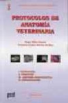 PROTOCOLOS DE ANATOMIA VETERINARIA 1 | 9788495279989 | Portada