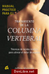 MANUAL PRACTICO PARA EL TRATAMIENTO DE LA COLUMNA VERTEBRAL | 9788484451471 | Portada