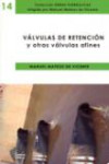 Válvulas de retención y otras válvulas afines | 9788496486744 | Portada