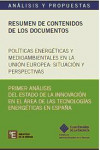 Politicas energéticas y medioambientales en la Unión Europea | 9788461328055 | Portada