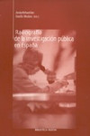 RADIOGRAFIA DE LA INVESTIGACION PUBLICA EN ESPAÑA | 9788497425407 | Portada