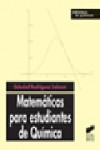 MATEMATICAS PARA ESTUDIANTES DE QUIMICA | 9788497565196 | Portada