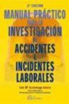 Manual práctico para la investigación de accidentes e incidentes laborales | 9788492735174 | Portada