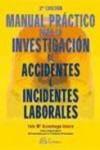 Manual práctico para la investigación de accidentes e incidentes laborales | 9788492735174 | Portada