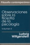 Observaciones sobre la filosofía de la psicología | 9789683662934 | Portada