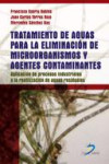 Tratamiento de aguas para la eliminación de microorganismos y agentes contaminantes | 9788479789039 | Portada