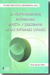 La responsabilidad patrimonial directa y subsidiaria de las entidades locales | 9788470283956 | Portada