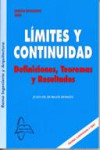 Límites y continuidad | 9788493778040 | Portada