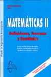 Matemáticas II | 9788492976997 | Portada