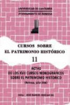 CURSOS SOBRE PATRIMONIO HISTORICO 11 | 9788481024708 | Portada