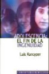 ADOLESCENCIA | 9789870006343 | Portada