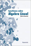 CUESTIONES SOBRE ALGEBRA LINEAL | 9788428380973 | Portada