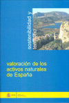 Valoración de los activos naturales de España | 9788449110177 | Portada