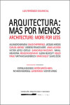 Arquitectura: más por menos |  | Portada