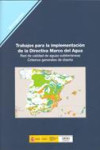 Trabajos para la implementación de la directiva marco del agua: red de calidad de aguas subterráneas | 9788477904762 | Portada