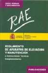 RAE-Reglamento de aparatos de elevación y manutención e instrucciones técnicas complementarias | 9788474749410 | Portada